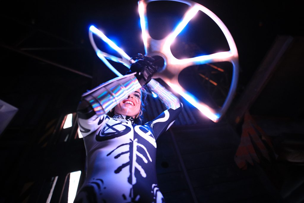 LED Show Berlin für Events mit elektronischer Musik