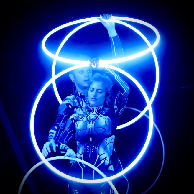 Eventpaket Abendunterhaltung Berlin mit LED-Show